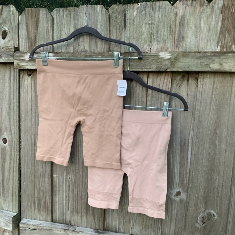 Free People Intimately Two Pair Bike Shorts